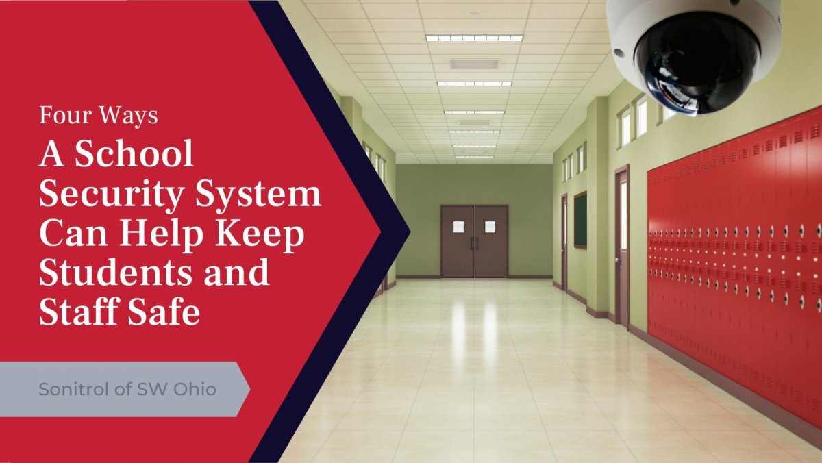 'Four Ways A School Security System Can Help Keep Students and Staff Safe' and hallway